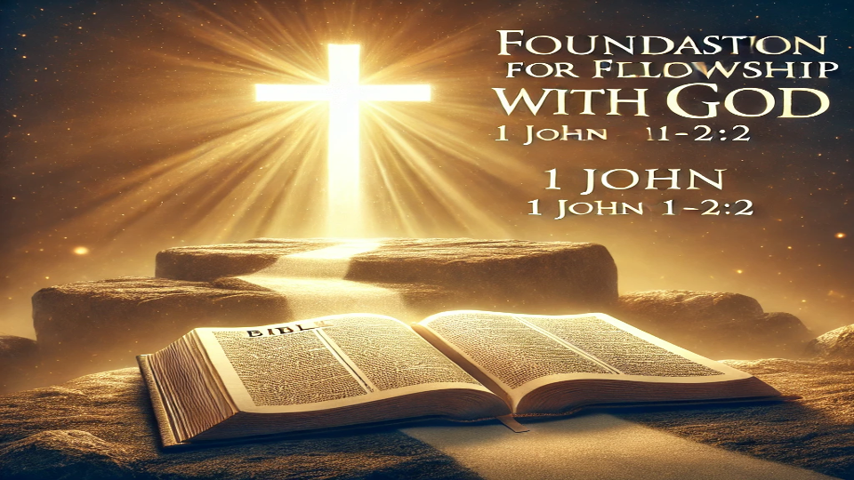Foundation of Fellowship with God